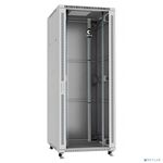 Cabeus SH-05C-42U80/80 Шкаф монтажный телекоммуникационный 19" напольный для распределительного и серверного оборудования 42U 800x800x2055mm (ШхГхВ) передняя стеклянная и задняя сплошная металлическая