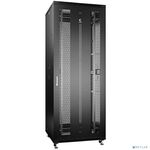Cabeus ND-05C-47U80/100-BK Шкаф монтажный телекоммуникационный 19" напольный для распределительного и серверного оборудования 47U 800x1000x2277mm (ШхГхВ) передняя и задняя перфорированные двери, ручка