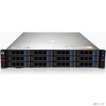 Gooxi SR201-D12R-NV-G2 2U, 2x Socket SP5; 24x DDR5; 12x 3.5\" (2.5\") SATA/SAS/NVMe;2x 2.5\" rear SAS/SATA; 2x 2.5\" rear NVMe ; 2х M.2 NVMe 2280; 2xPCIe 5.0x16; 4xPCIe 5.0x8; OCP3.0; 2x1GbE i350; IPMI;