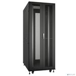 Cabeus ND-SC-47U80/120-BK Шкаф серверный телекоммуникационный 19" напольный для распределительного и серверного оборудования 47U 800x1200mm передняя и задняя двойные перфорированные двери, ручки с зам