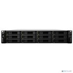 Synology RS3621RPxs Сетевое хранилище 6C2,2 ГГц / 8 ГБ (64) / RAID0,1,10,5,6 / жесткие диски до 12HP SATA  до 36 с 2xRX1217 (RP) / 2xUSB / 4xGE / 2xPCIe / iSCSI / 2xIPcam (до 75) / 2xRPS