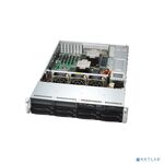 Supermicro SYS-621P-TRT - 2U, 2x1200W, 2xLGA4677, iC741, 16xDDR5, 8x3.5\" bays, 2x10GbE, IPMI, RMKit