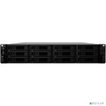 Synology RS3618XS Сетевое хранилище Rack 2U QC2,4Ghz/8Gb upto 64/RAID0,1,10,5,6/up to12HP HDDs SATA(3,5'or2,5') upto 36 with 2xRX1217(RP), 2xUSB, 4GigEth (+2Expslot), iSCSI, 2xIPcam (upto75), 1xPS