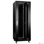 Cabeus SH-05C-32U60/100-BK Шкаф монтажный телекоммуникационный 19" напольный для распределительного и серверного оборудования 32U 600x1000x1610mm передняя стеклянная и задняя сплошная металлическая дв