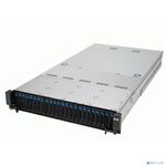 Серверная платформа 2U ASUS RS521A-E12-RS24U/1G/2kW/16NVMe/FAN/RH/OCP/GPU (SP5, 24*DDR5, 24*2,5" SAS/SATA/NVMe, 3*PCIe, 4*USB 3.2)