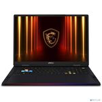 MSI Raider 18 HX AI A2XWIG-204RU [9S7-182462-204] Black 18" {UHD+ Ul9 275HX/32Gb/SSD4Tb/RTX5080 16Gb/W11}