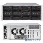 Supermicro SSG-6049P-E1CR24H Серверная платформа,  4U, 2x3647, 16xDDR4, 24x3.5\" SAS expander, 1200W