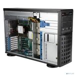 Supermicro SYS-740P-TRT Tower/4U, X12DPi-NT6, CSE-745BTS-R1K23BP, 2xLGA 4189, 8x3.5\", 2x10GbE, 18х DIMM DDR4, 4xPCIe-X16, 2x1200W, black,  (438952)