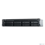 Synology RS1221RP+ Сетевое хранилище QC2.2GHzCPU/4GbDDR4(upto32)/RAID0,1,5,6,10/upto 8 hot plug HDDs SATA(3,5'or2,5')(upto 12 with RX418)/2xUSB3.2/1eSATA/iSCSI/4xGbE(+1Expslot)/2xIPcam(upto 40)/2xPS