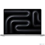 Apple MacBook Pro 16-inch 2024 [MX2T3ZP/A] (КЛАВ.РУС.ГРАВ.) Silver 16" Liquid Retina XDR {(3456x2234) M4 Pro 14C CPU 20C GPU/24GB/512GB SSD/рекоменд.переходник 11007065} (A3403)