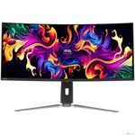 MSI MAG 34\" 341CQP QD-OLED {QD-OLED Curved 3440x1440 175Hz 0.03ms 178/178 250cd 2xHDMI DisplayPort USB-C USB-Hub}