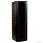 ЦМО Шкаф телекоммуникационный напольный 48U (800 x 800) дверь стекло, чёрный, ШТК-М-48.8.8-1ААА-9005