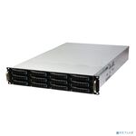 AIC XE1-2ET00-08 RSC-2ET, 2U, 12x 3.5\" hot-swap bays, tool-less 3.5\" and 2.5\" HDD tray, 800W CRPS redundant power supply, 2x 15mm 2.5\"HDD internal OS, low profile rear panel, rail, 2U12 SAS 12G