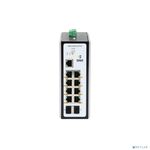 SNR SNR-S225Gi-8T-POE Управляемый промышленный PoE коммутатор уровня 2, 8 портов 10/100/1000Base-T, 2 порта 100/1000Base-X (SFP), бюджет PoE 240 Вт, два входа питания RPS 50-57V DC