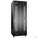 Cabeus ND-05C-42U80/100-BK Шкаф монтажный телекоммуникационный 19" напольный для распределительного и серверного оборудования 42U 800x1000x2055mm (ШхГхВ) передняя и задняя перфорированные двери, ручка