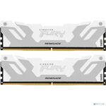 Память оперативная/ Kingston 64GB 6400MT/s DDR5 CL32 DIMM (Kit of 2) FURY Renegade White XMP
