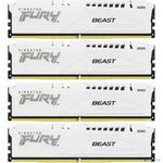Kingston DDR5 DIMM 64GB 6000MT/s CL40 (Kit of 4) FURY Beast White XMP