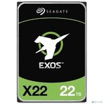 22TB Seagate Exos X22 (ST22000NM000E) {SAS 12Gb/s, 7200 rpm, 512mb buffer, 3.5\"}