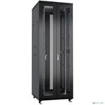 Cabeus ND-05C-42U80/120-BK Шкаф монтажный телекоммуникационный 19" напольный для распределительного и серверного оборудования 42U 800x1200x2055mm (ШхГхВ) передняя и задняя двойные перфорированные двер