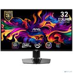 MSI 31.5\" MAG 321UPX QD-OLED {QD-OLED Flat 3840x2160 240Hz 0.03ms 2xHDMI DisplayPort USB-C Tilt Swivel Height Pivot VESA}