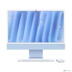 Apple iMac 24-inch 2024 [MWUF3HN/A] (КЛАВ.РУС.ГРАВ.) Blue 24\" Retina 4.5K {(4880x2520) M4 8C CPU 8C GPU/16GB/256GB SSD/рекоменд.переход.1979059/1991284} (A3247)